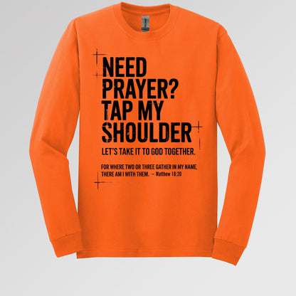 Need Prayer Tap My Shoulder 01