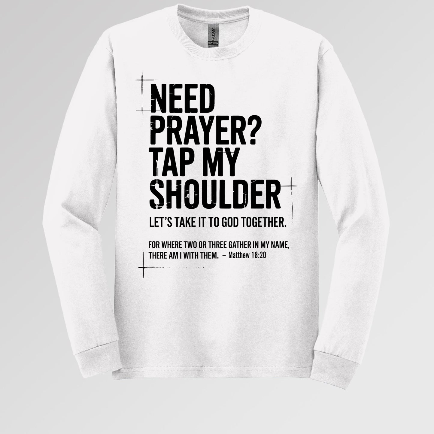 Need Prayer Tap My Shoulder 01