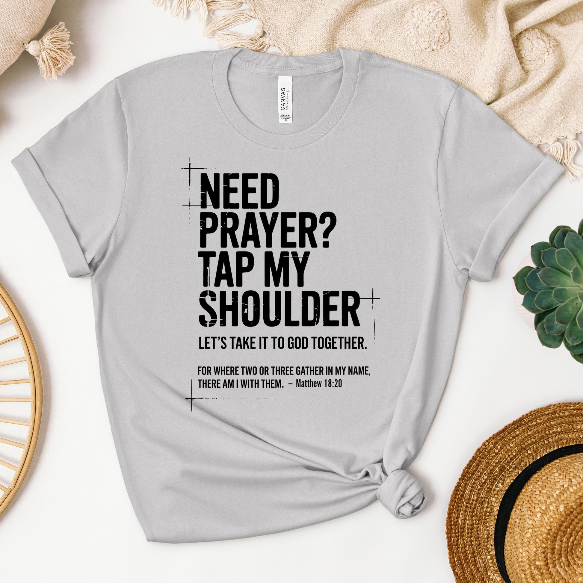 Need Prayer Tap My Shoulder 01