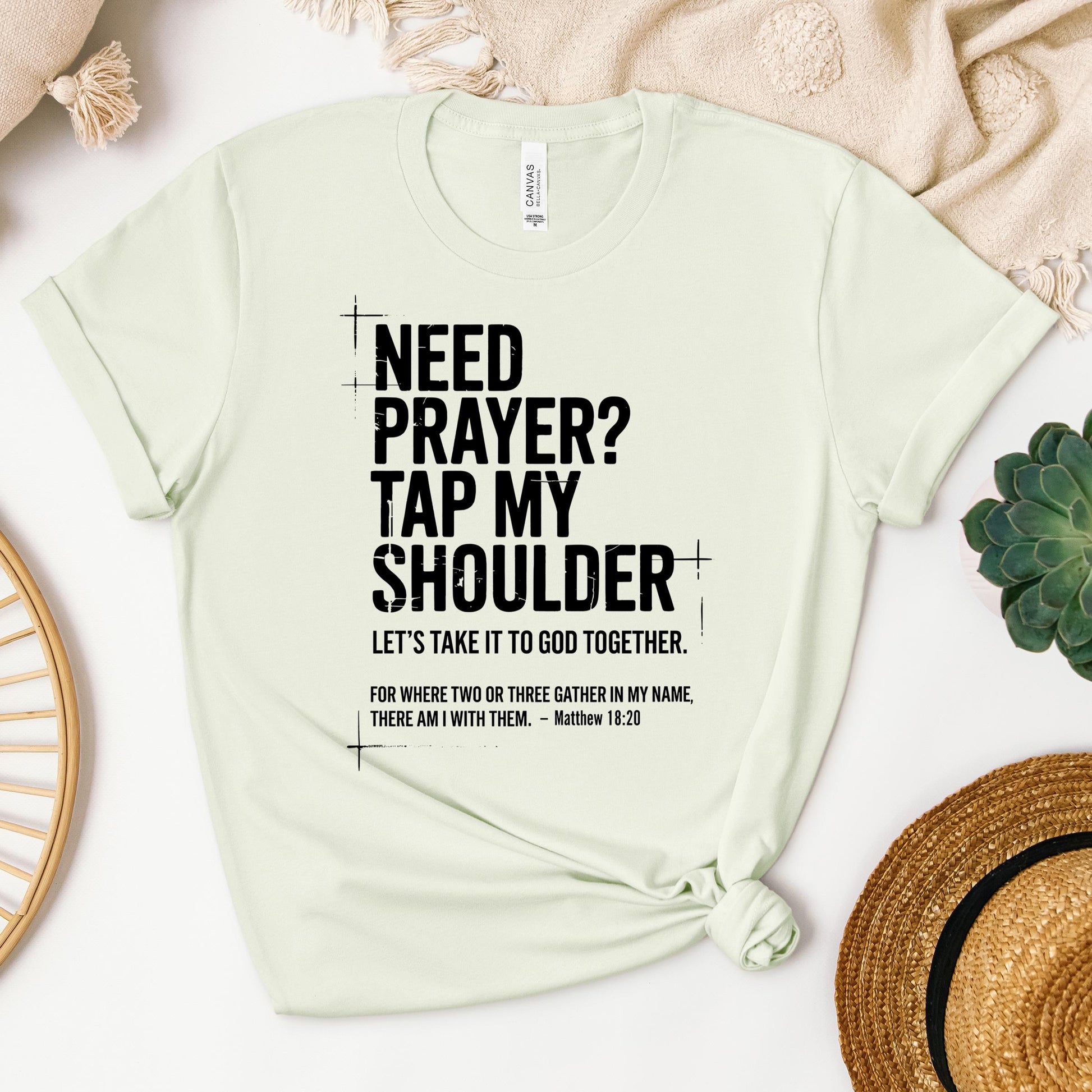 Need Prayer Tap My Shoulder 01