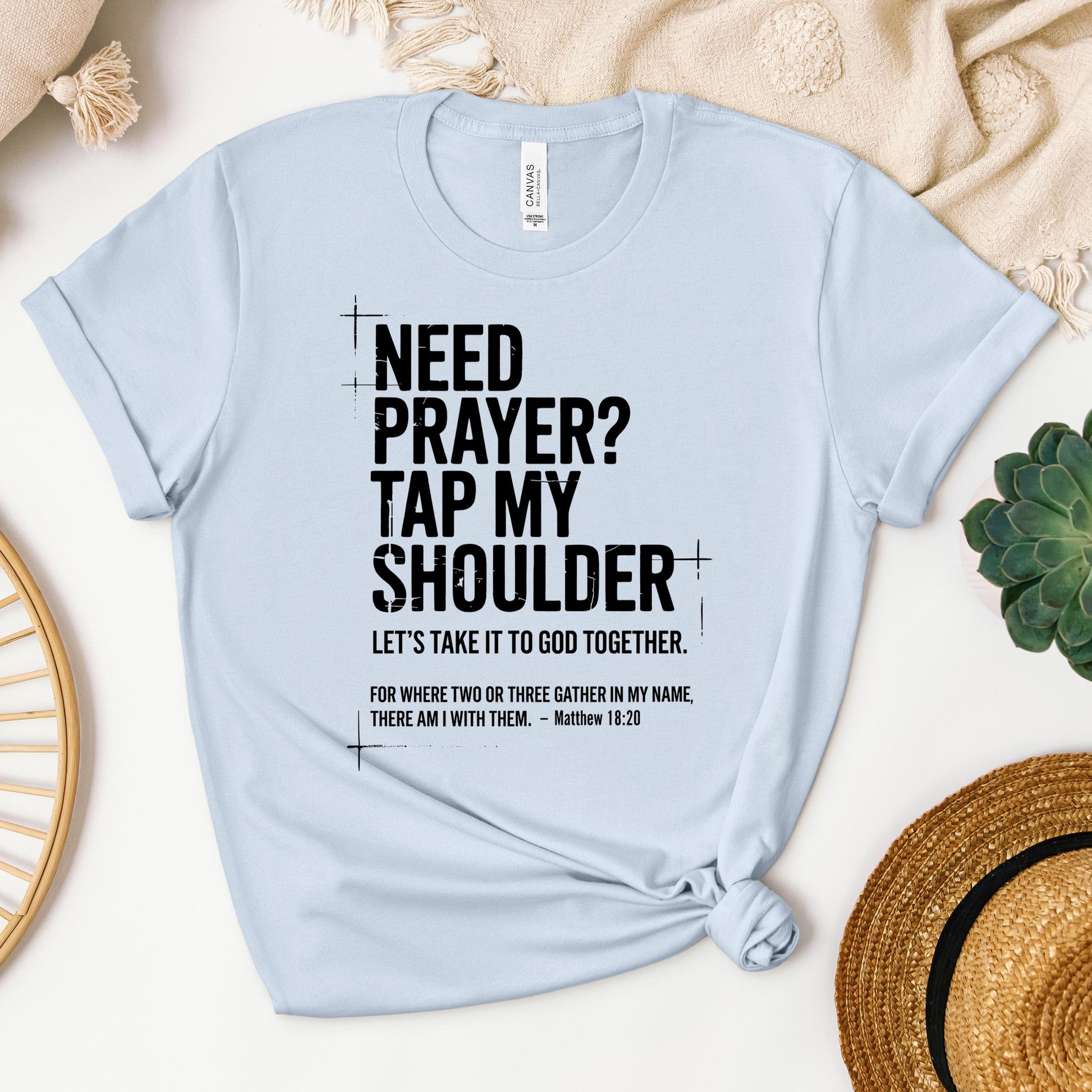 Need Prayer Tap My Shoulder 01