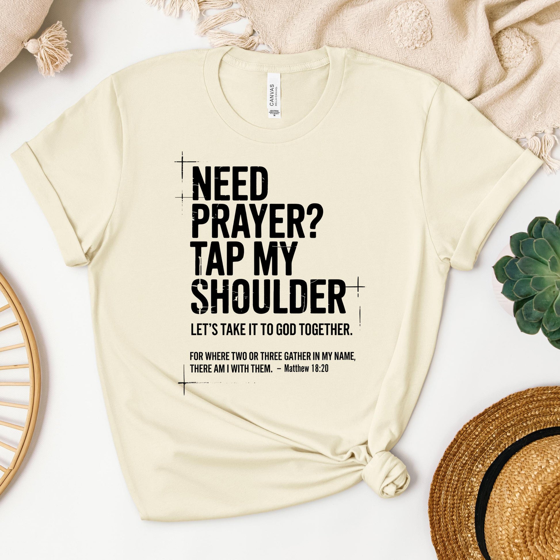 Need Prayer Tap My Shoulder 01