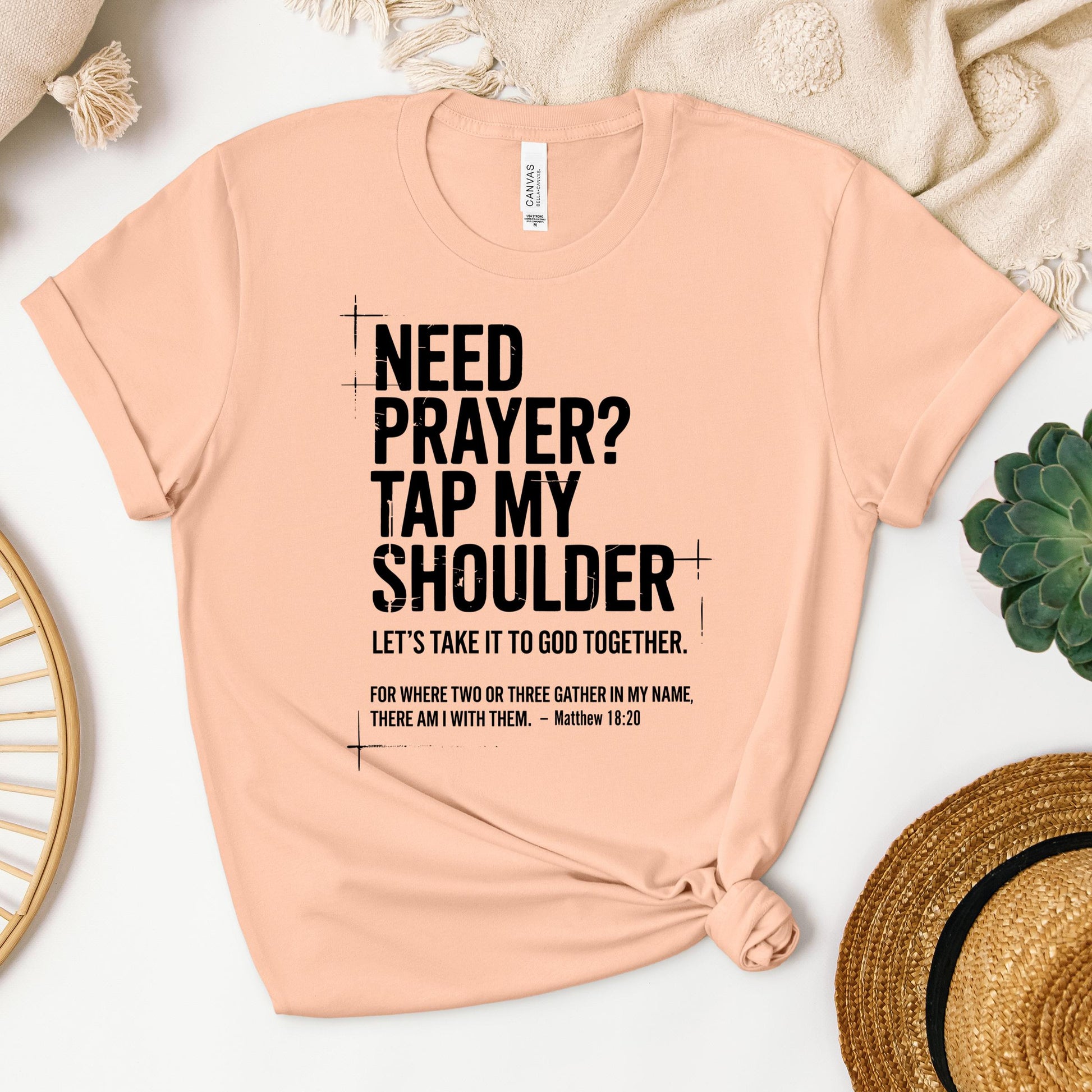 Need Prayer Tap My Shoulder 01