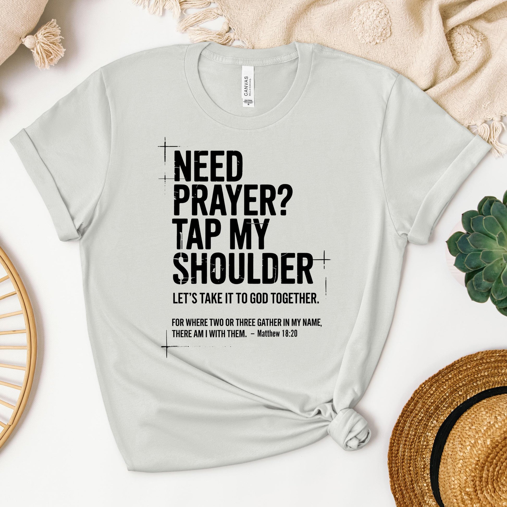 Need Prayer Tap My Shoulder 01