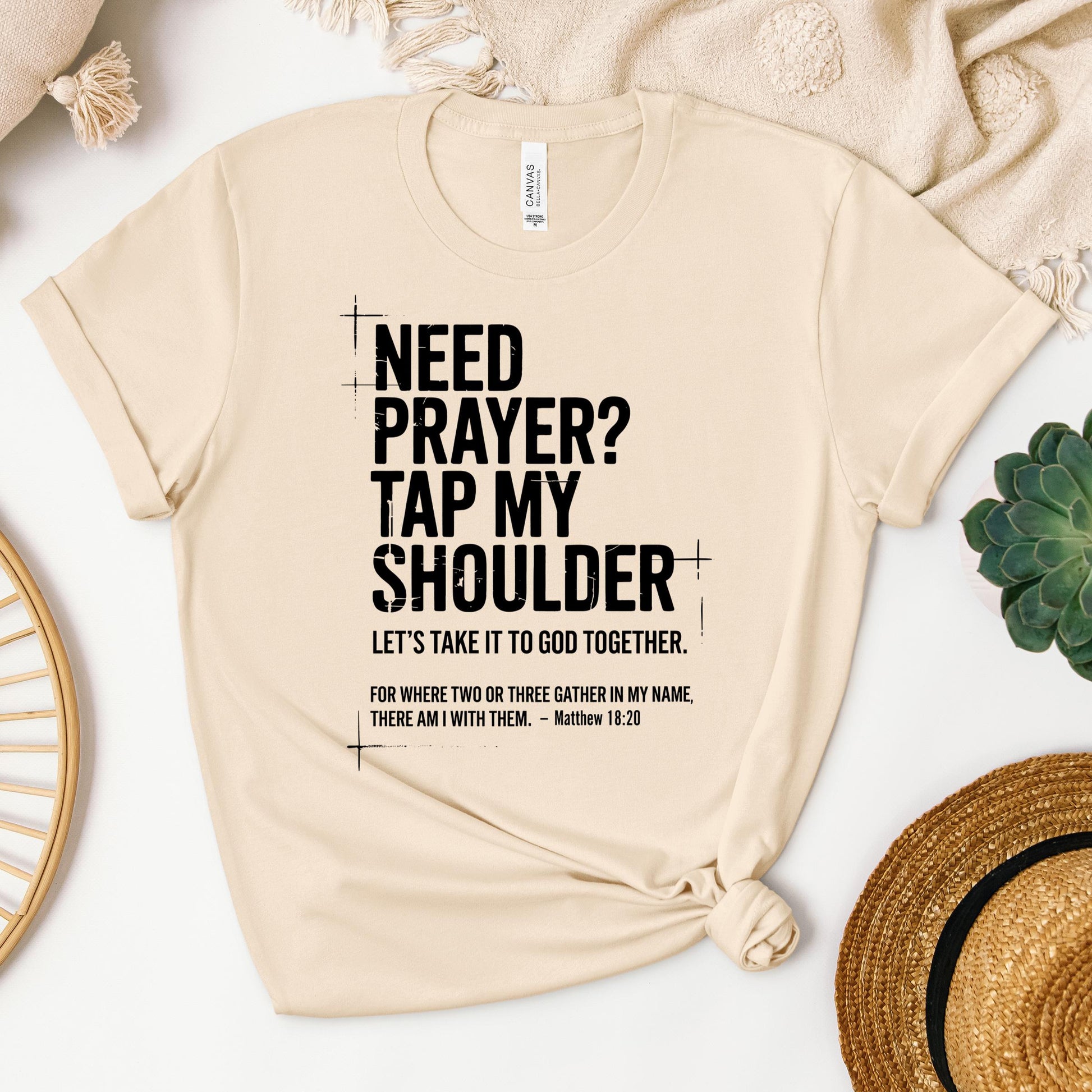 Need Prayer Tap My Shoulder 01