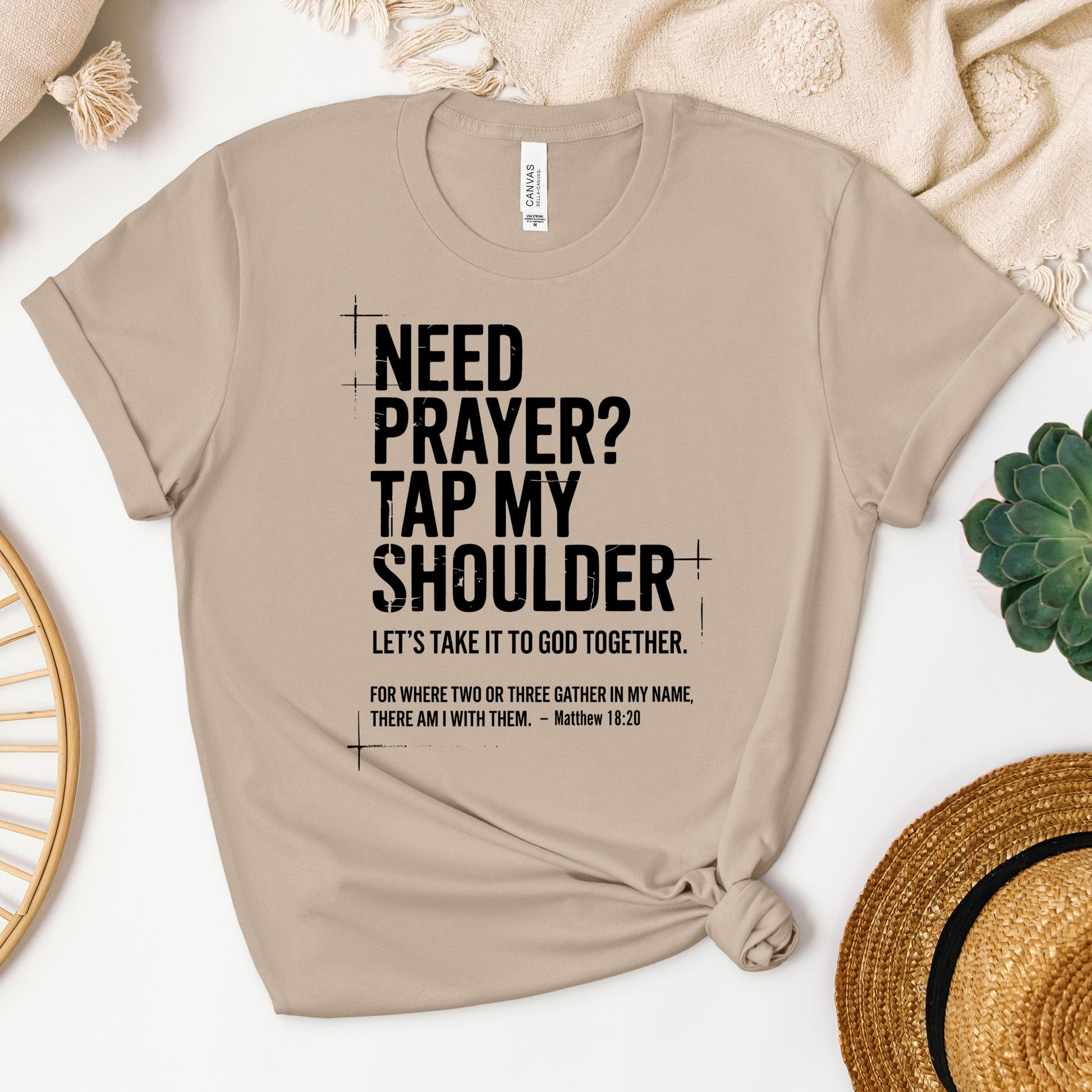 Need Prayer Tap My Shoulder 01