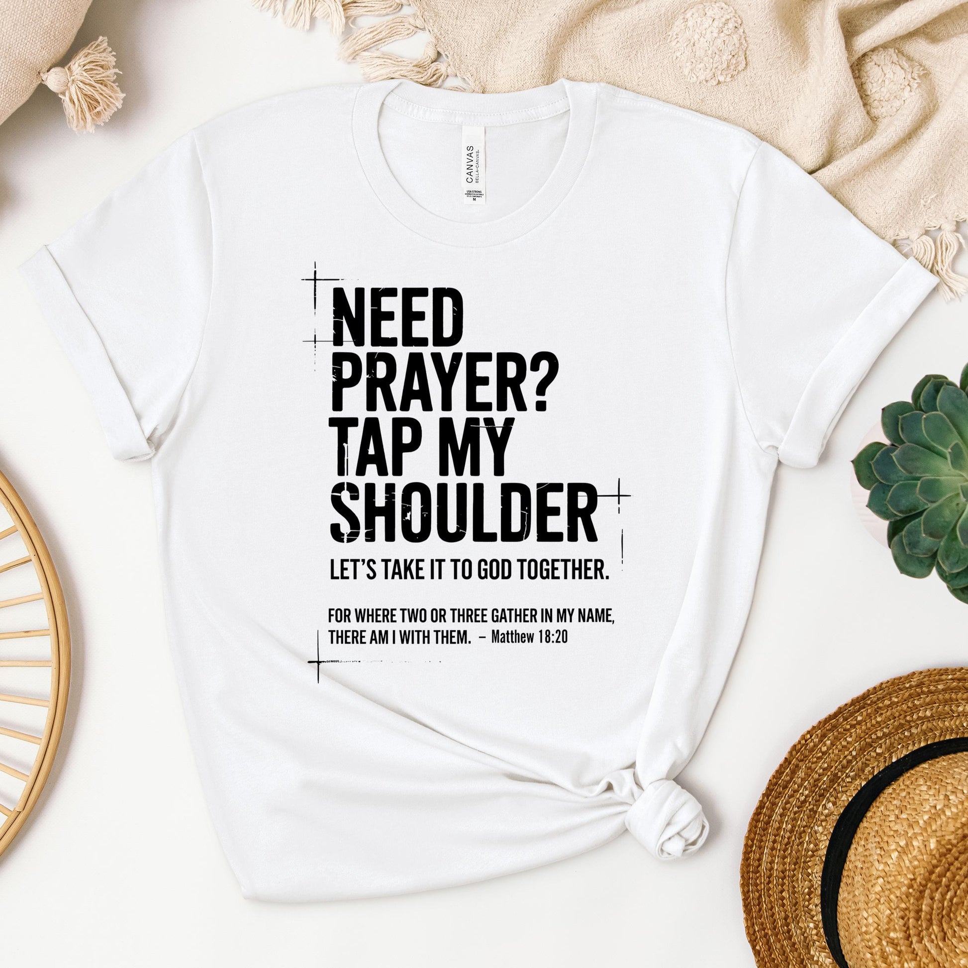 Need Prayer Tap My Shoulder 01