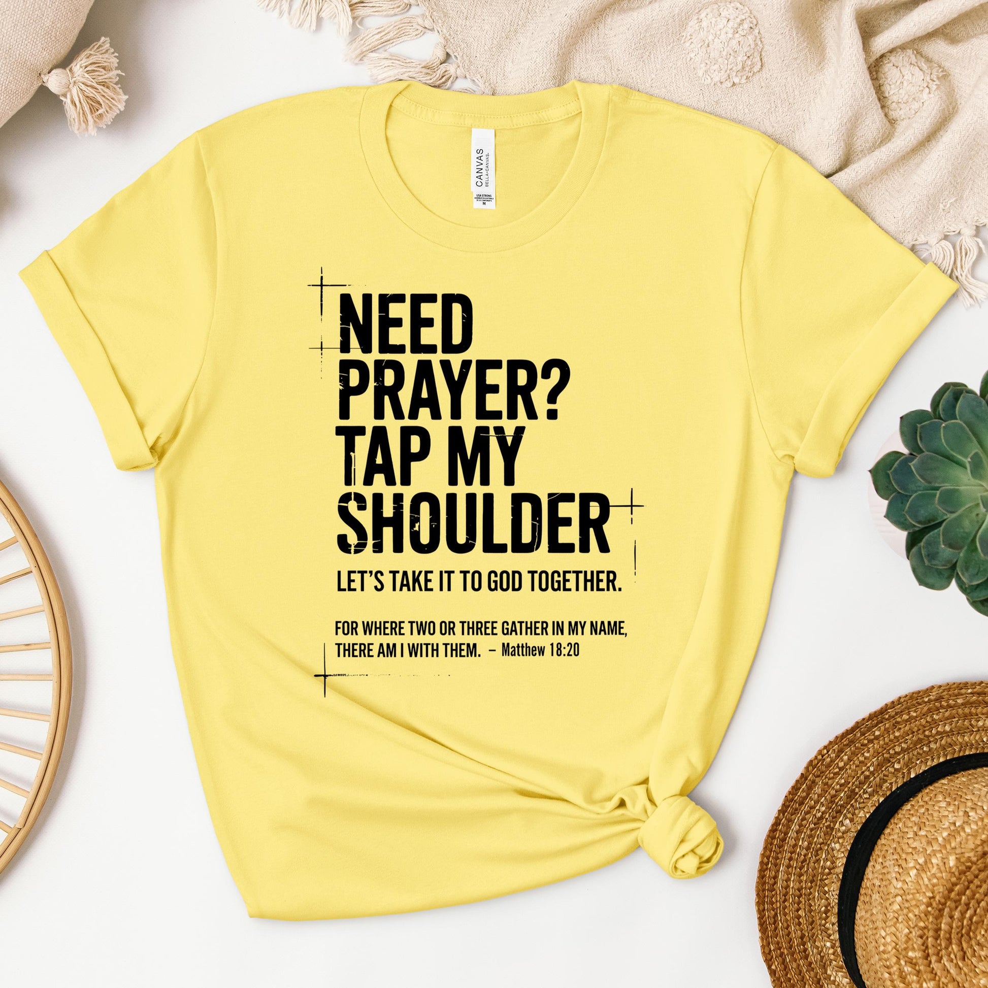 Need Prayer Tap My Shoulder 01