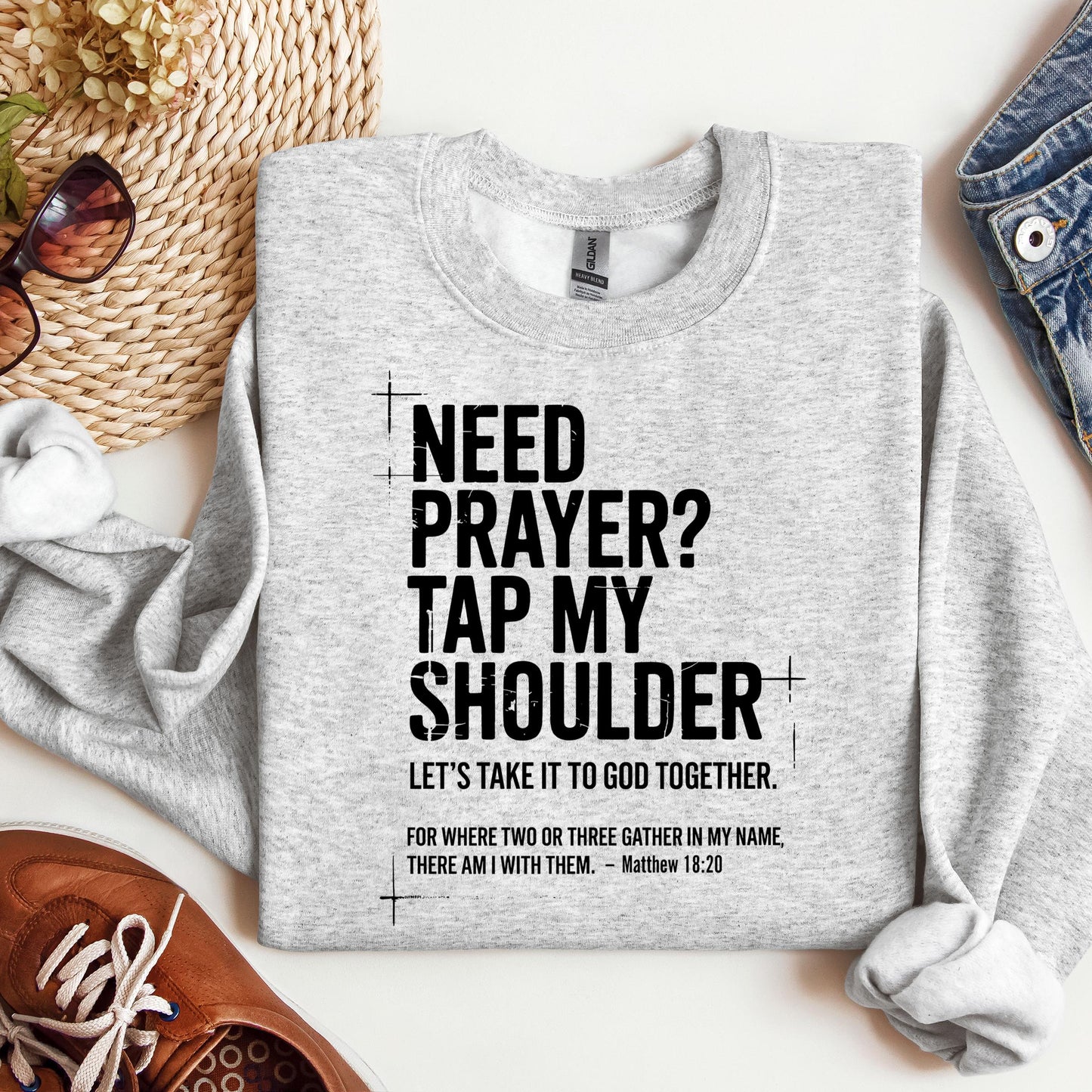 Need Prayer Tap My Shoulder 01