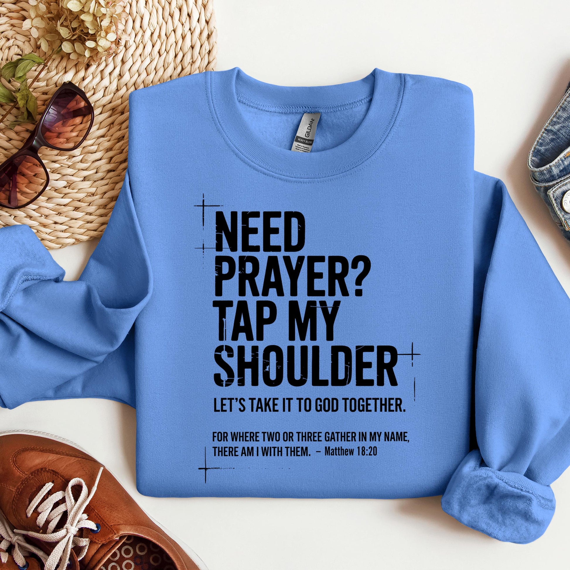 Need Prayer Tap My Shoulder 01