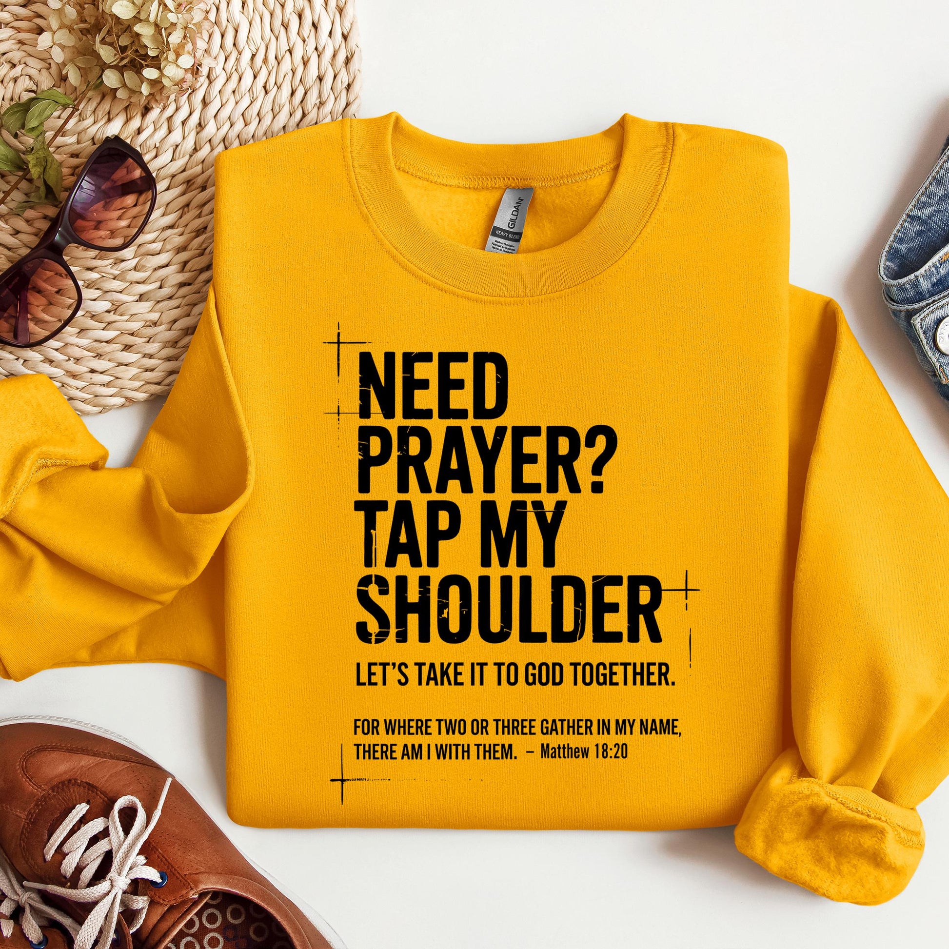 Need Prayer Tap My Shoulder 01