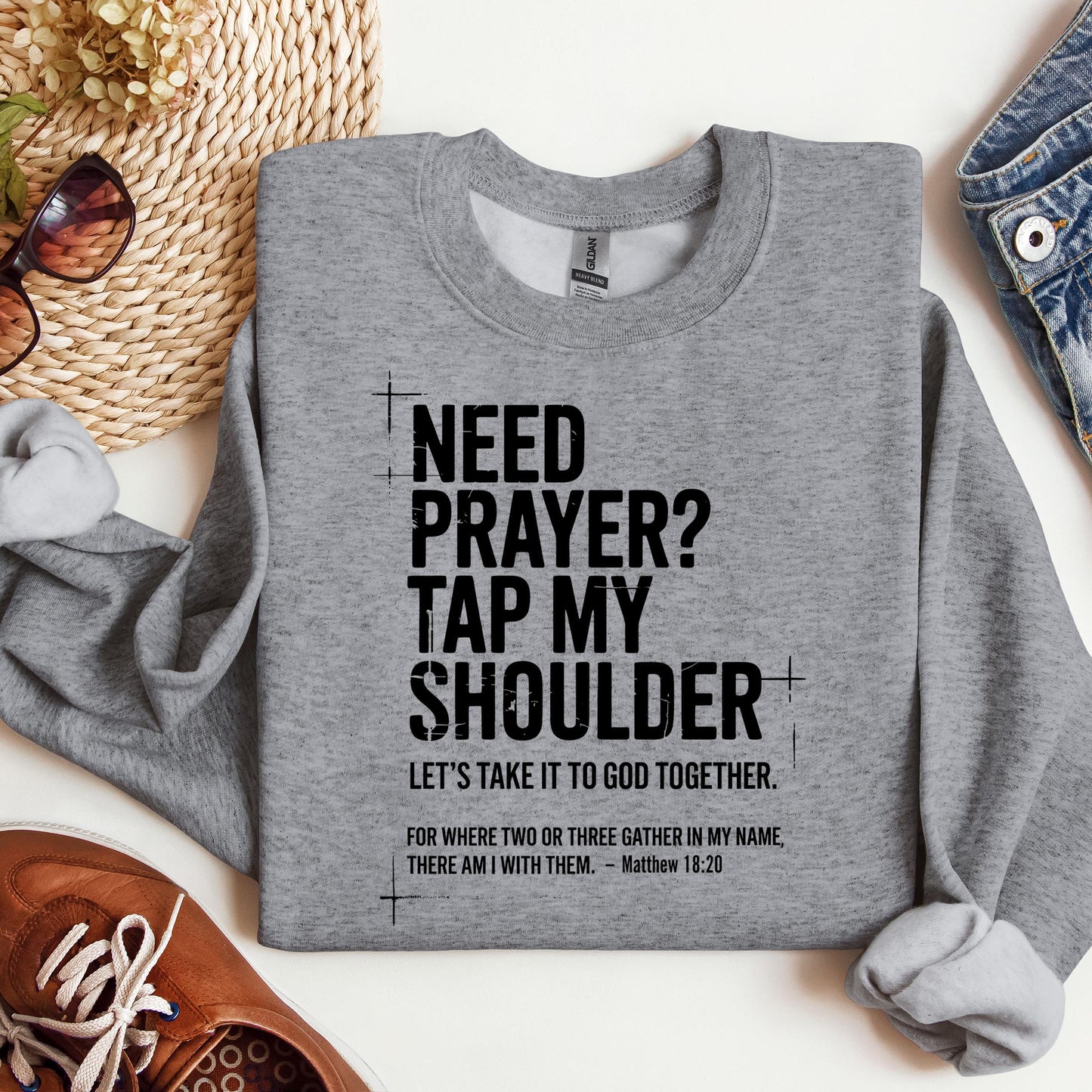 Need Prayer Tap My Shoulder 01