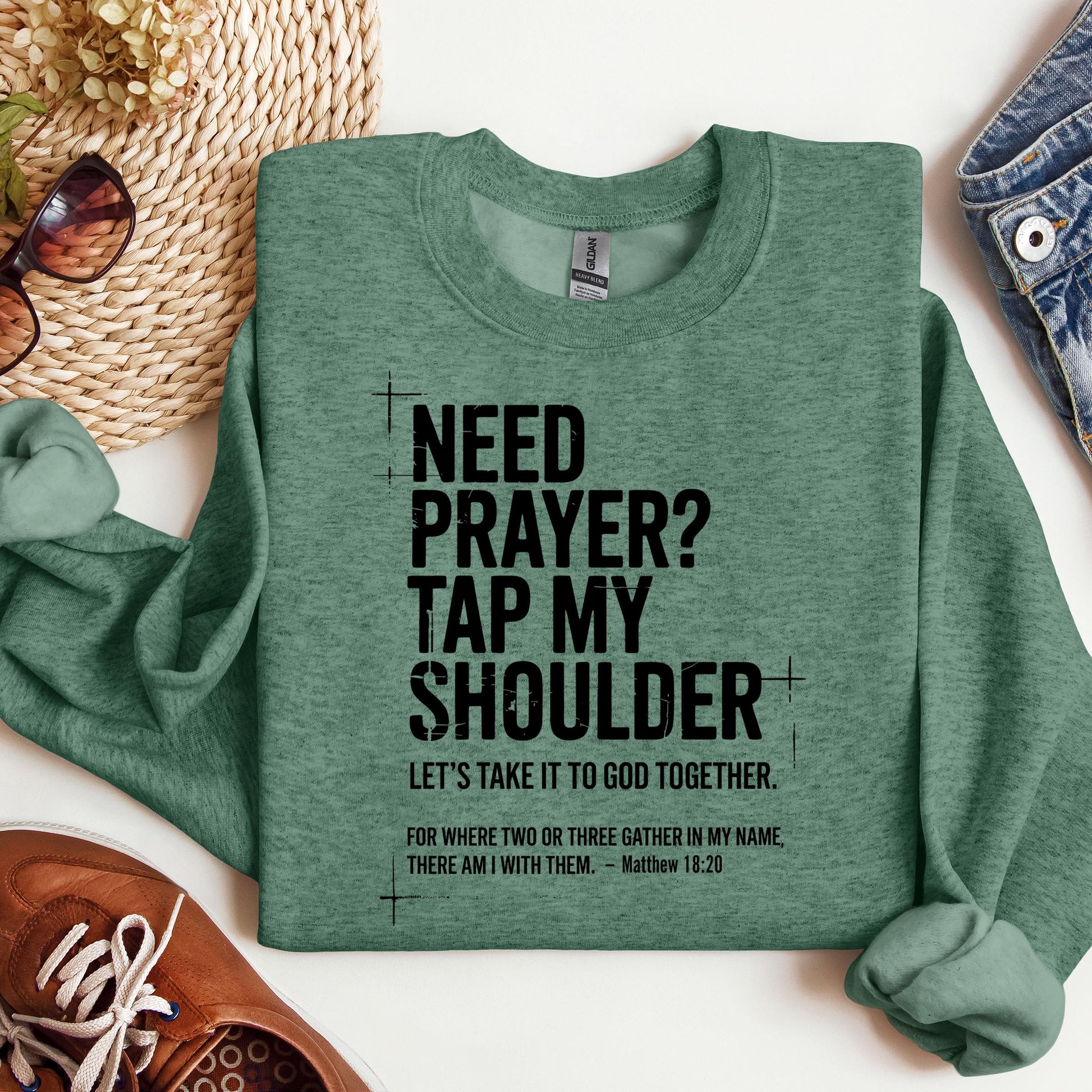 Need Prayer Tap My Shoulder 01