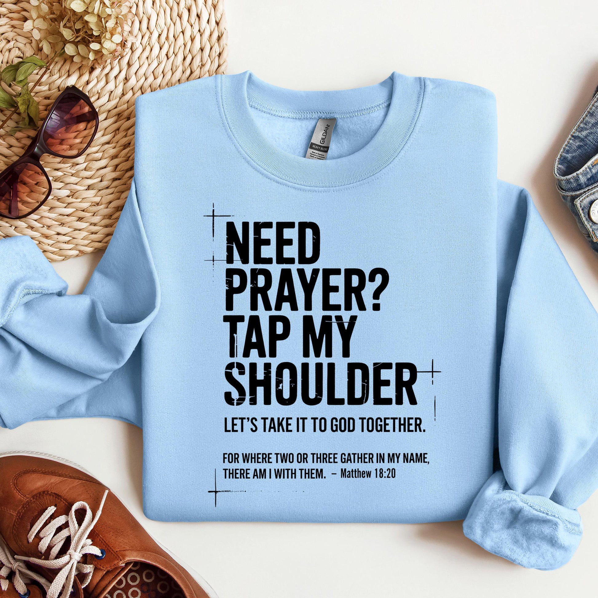 Need Prayer Tap My Shoulder 01