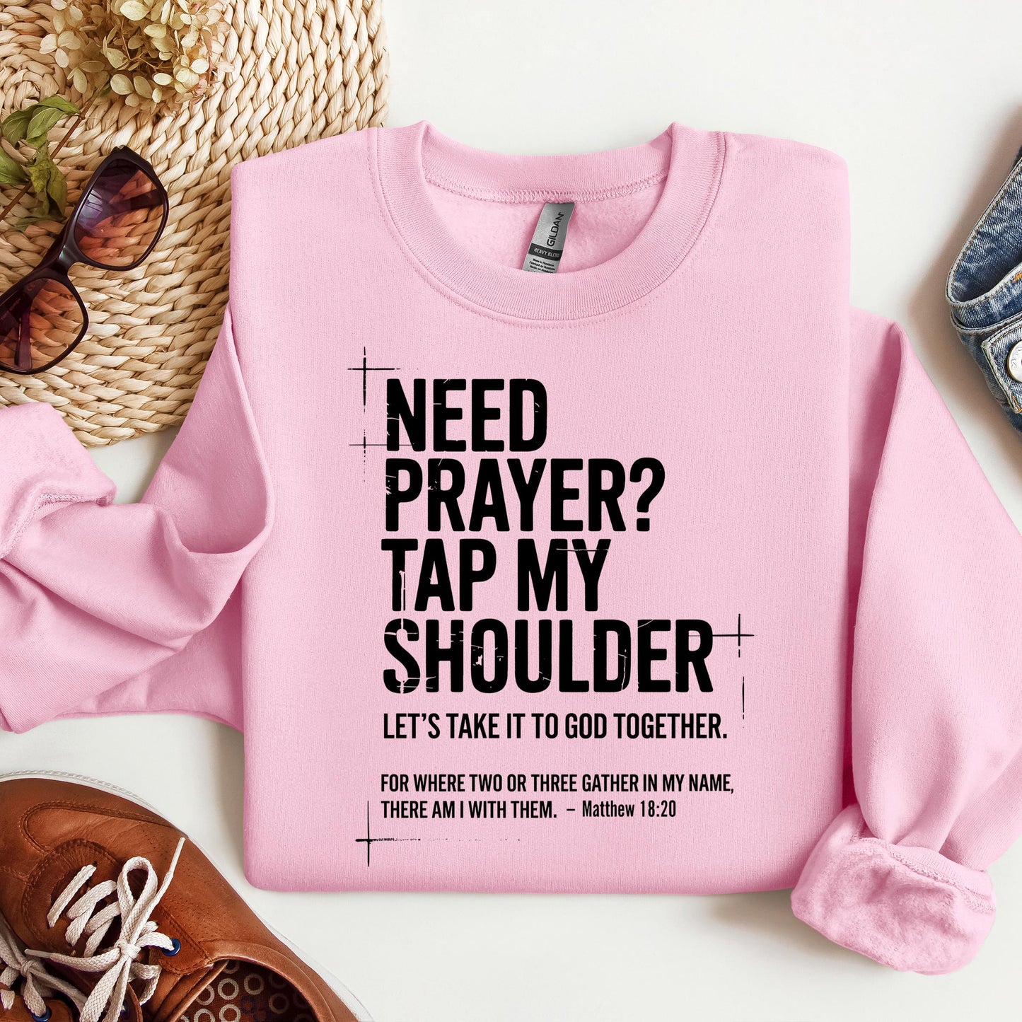 Need Prayer Tap My Shoulder 01