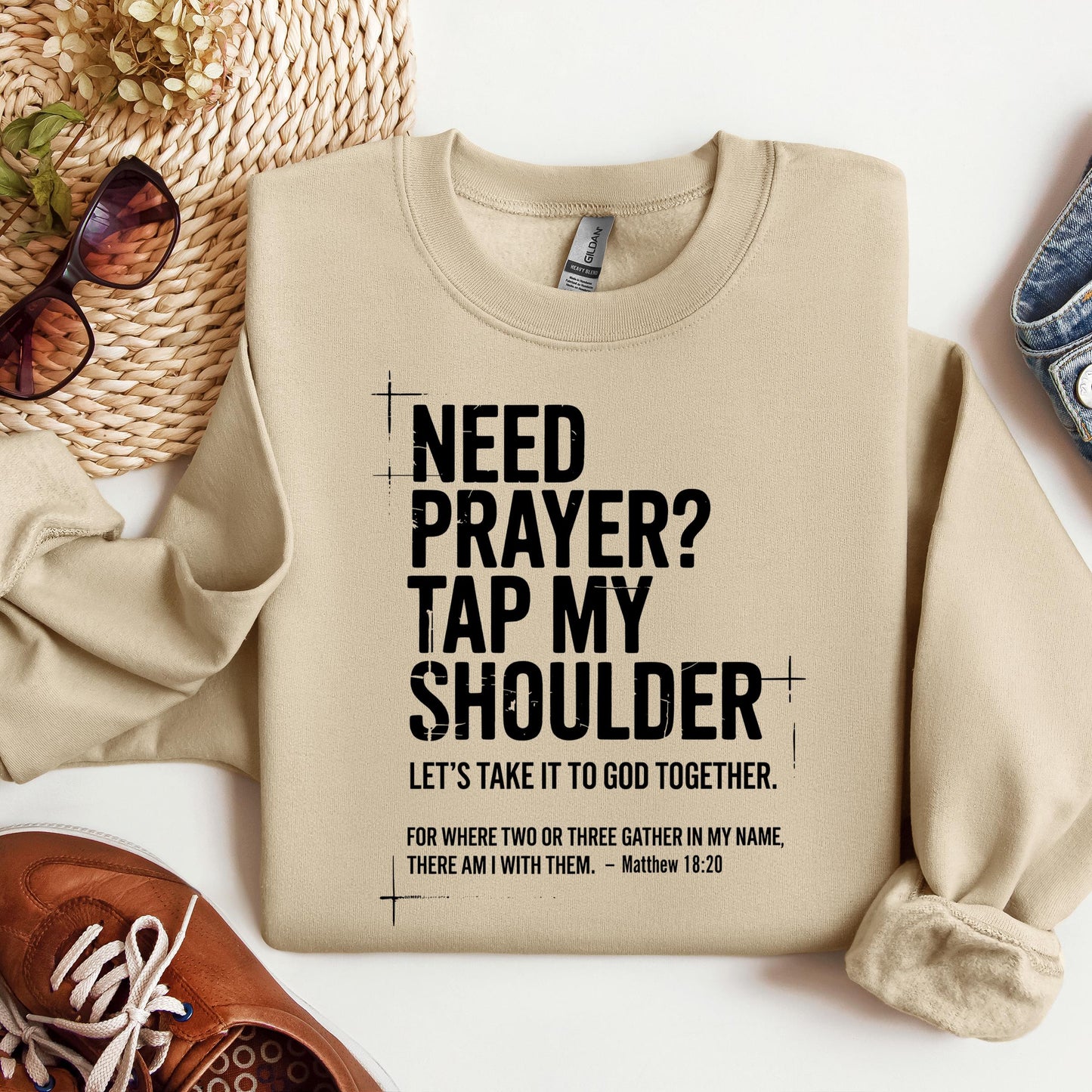Need Prayer Tap My Shoulder 01