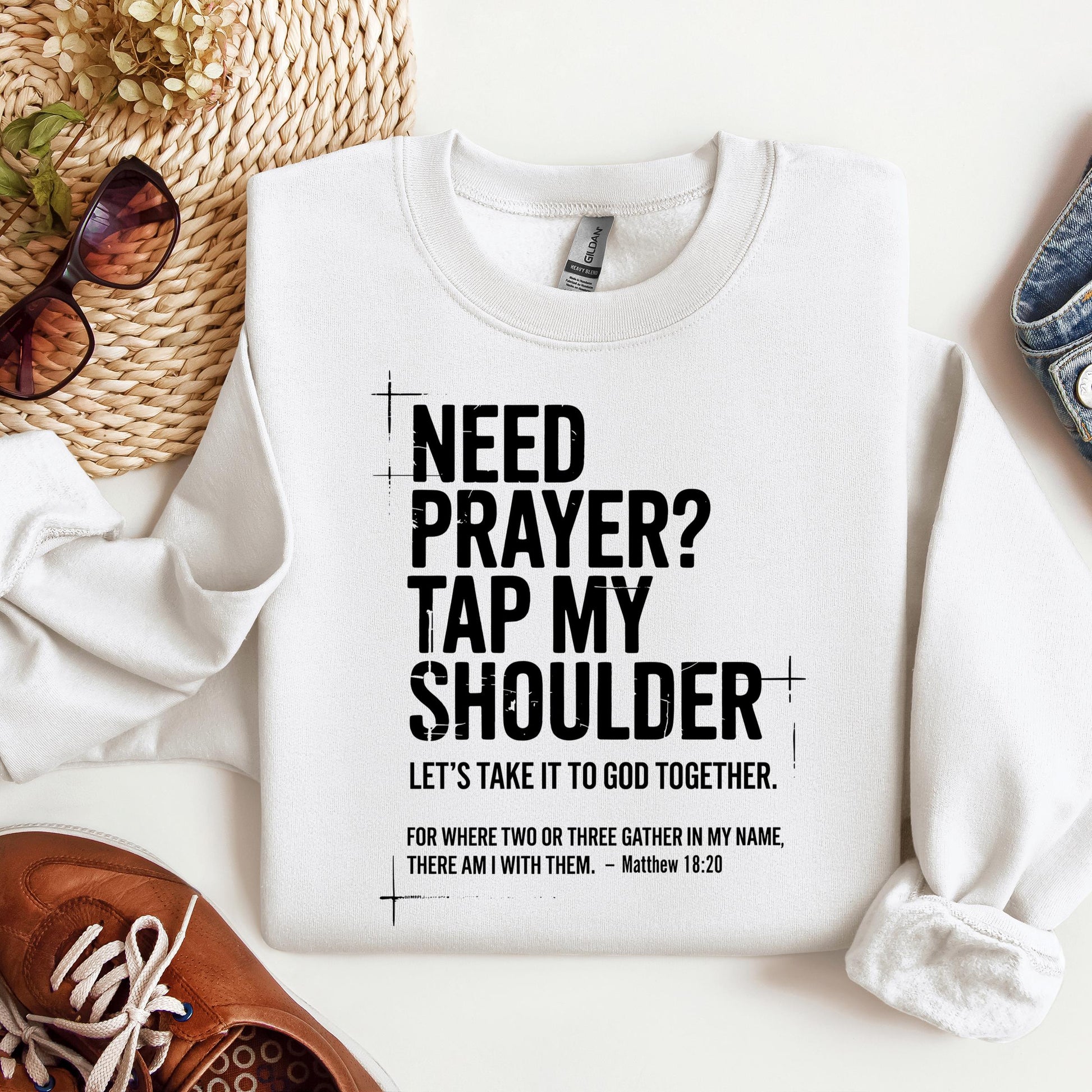 Need Prayer Tap My Shoulder 01