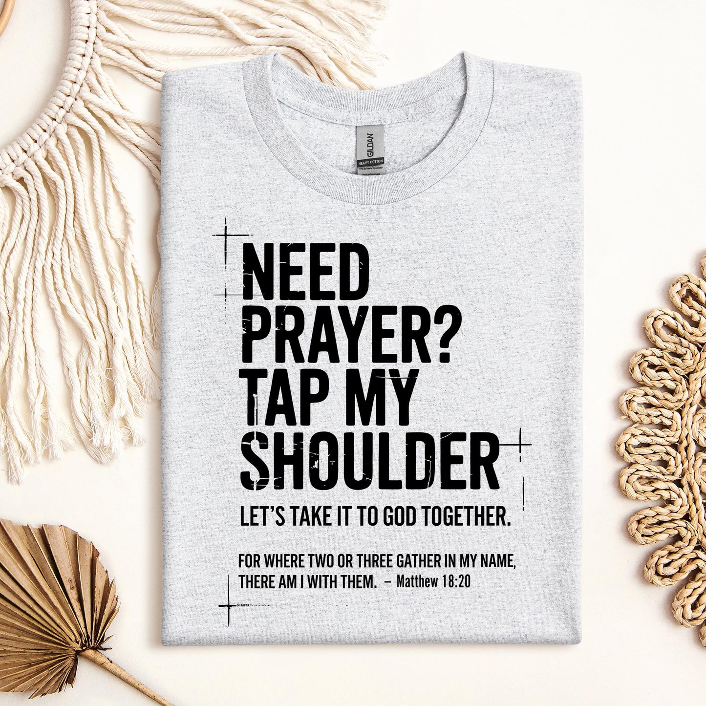 Need Prayer Tap My Shoulder 01