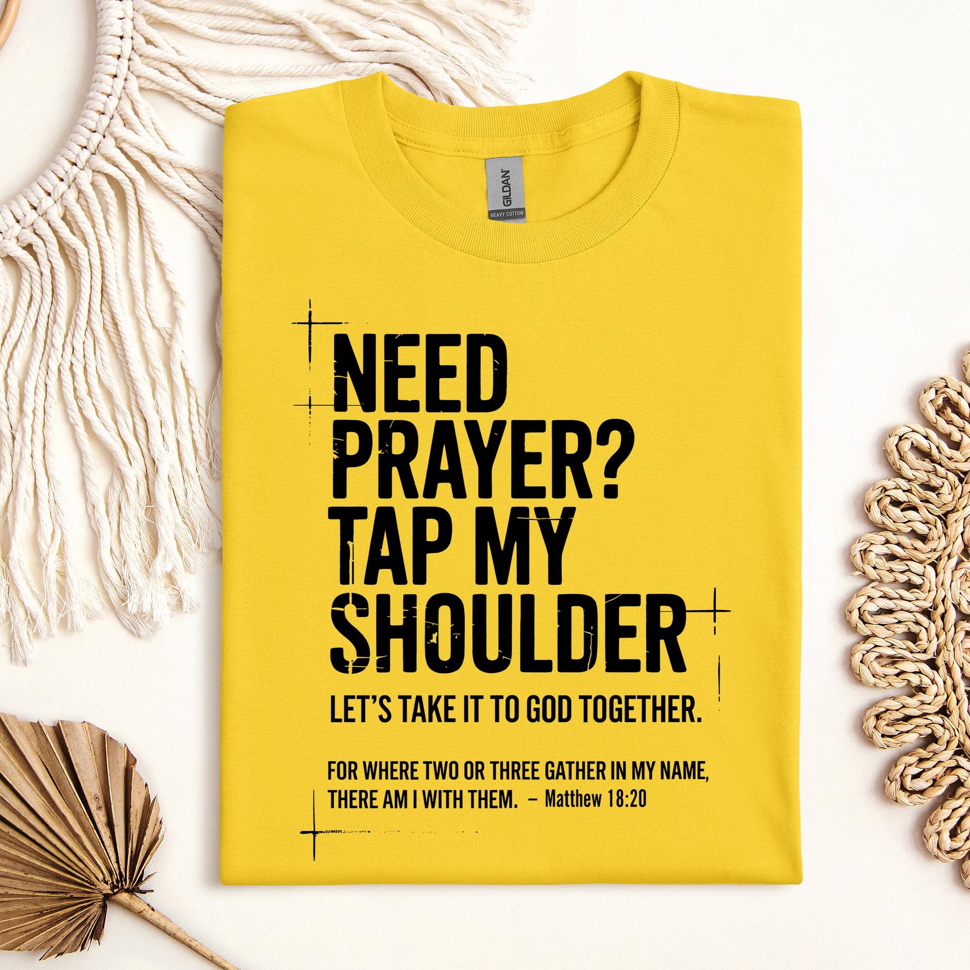Need Prayer Tap My Shoulder 01
