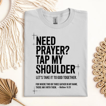 Need Prayer Tap My Shoulder 01