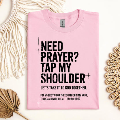Need Prayer Tap My Shoulder 01