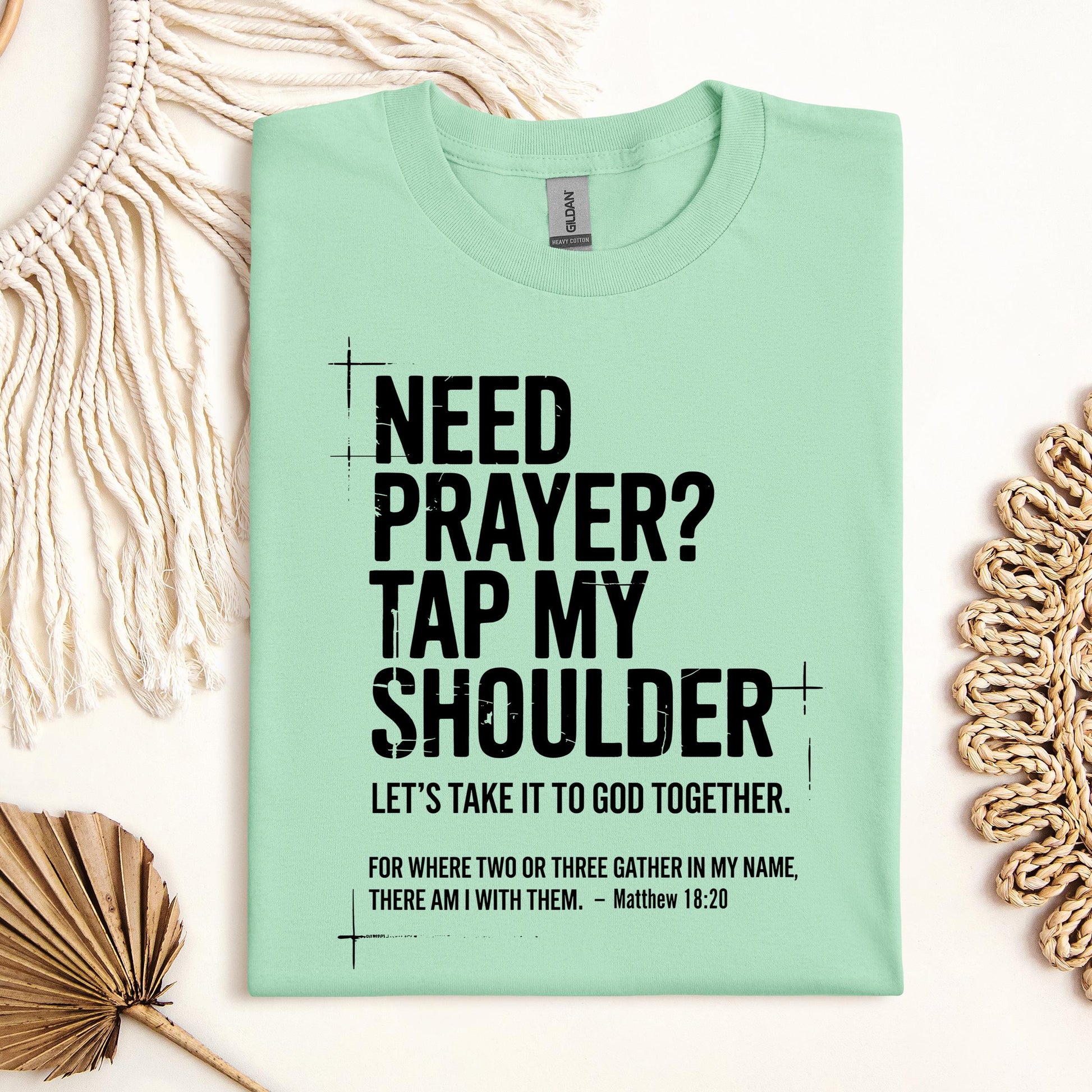 Need Prayer Tap My Shoulder 01