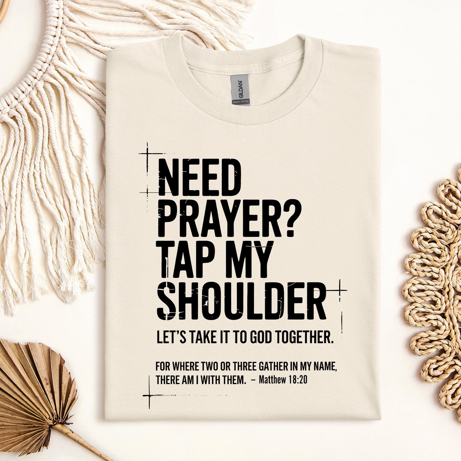 Need Prayer Tap My Shoulder 01