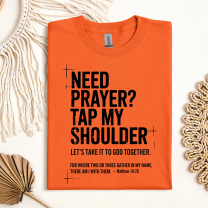 Need Prayer Tap My Shoulder 01