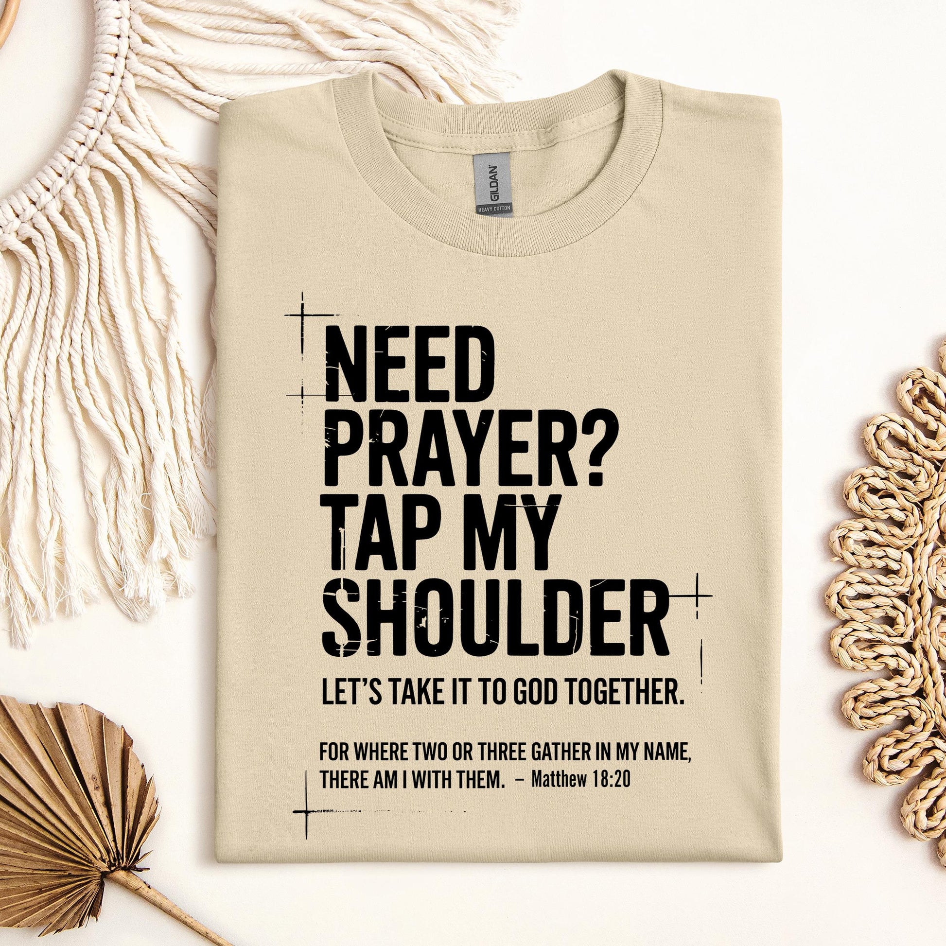 Need Prayer Tap My Shoulder 01