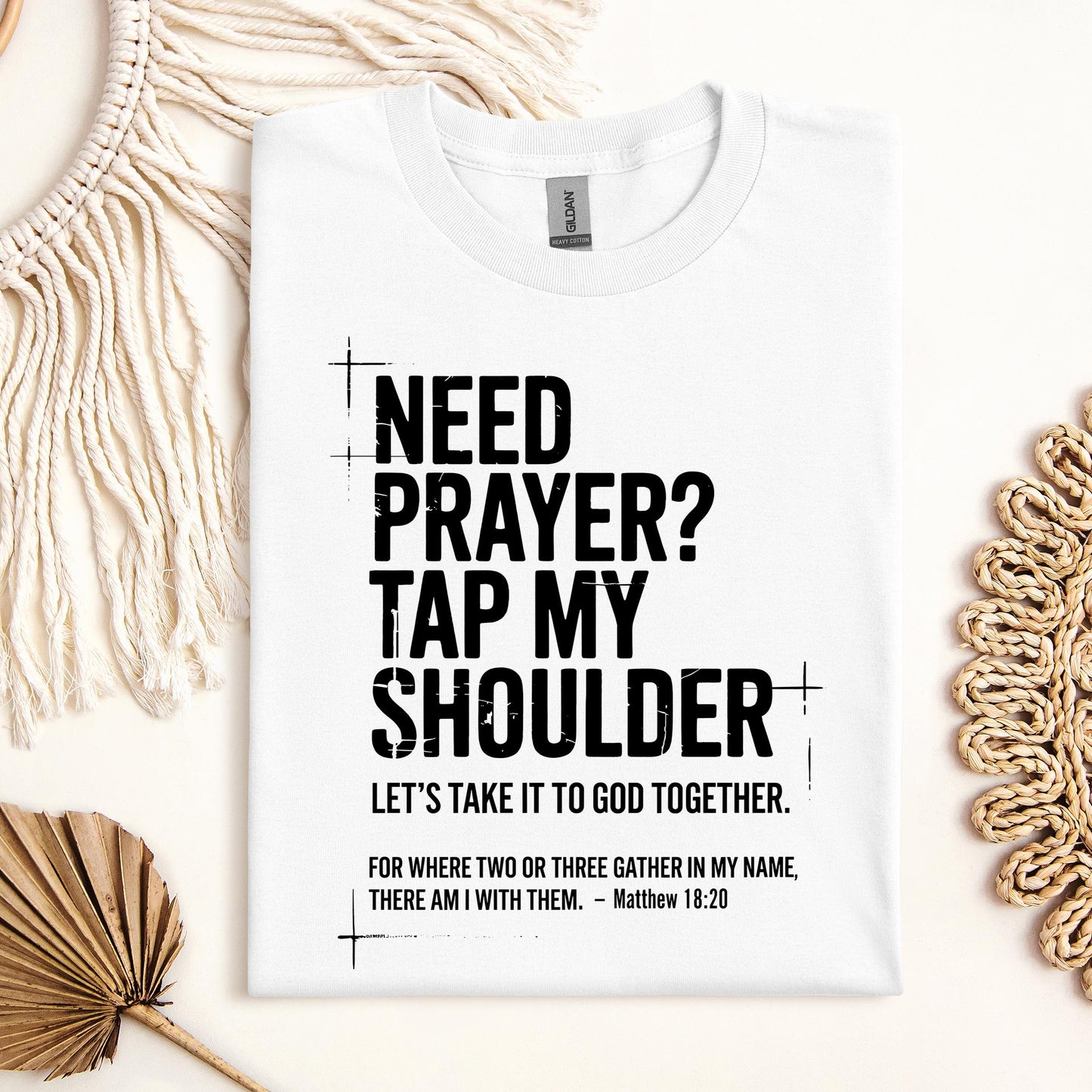 Need Prayer Tap My Shoulder 01