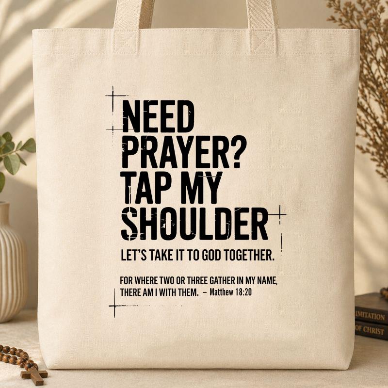 Need Prayer Tap My Shoulder 01