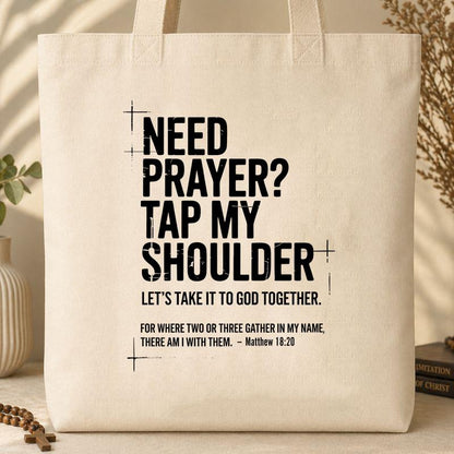 Need Prayer Tap My Shoulder 01