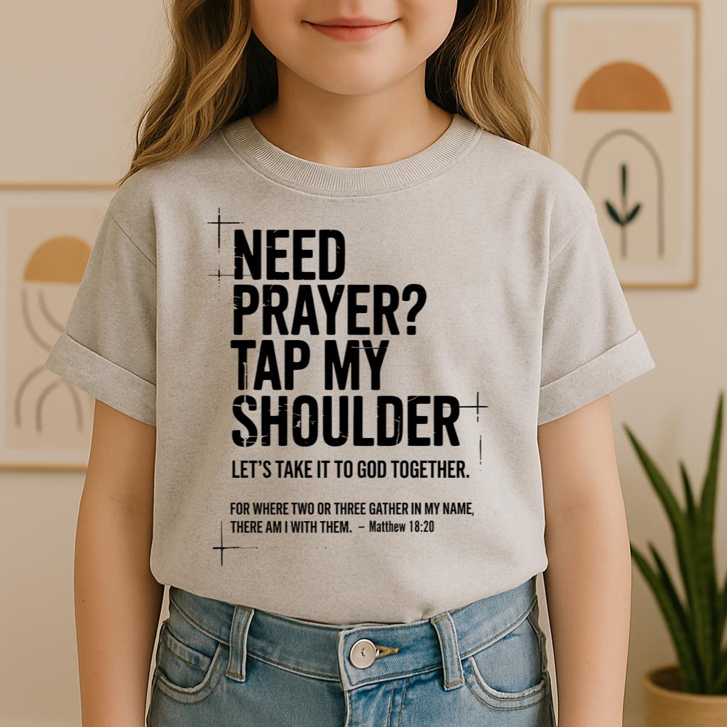 Need Prayer Tap My Shoulder 01