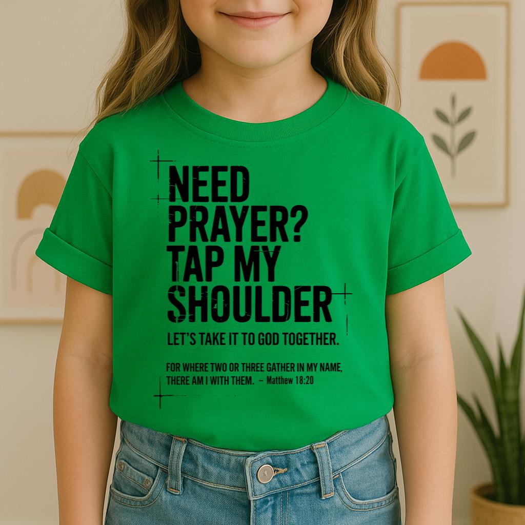 Need Prayer Tap My Shoulder 01
