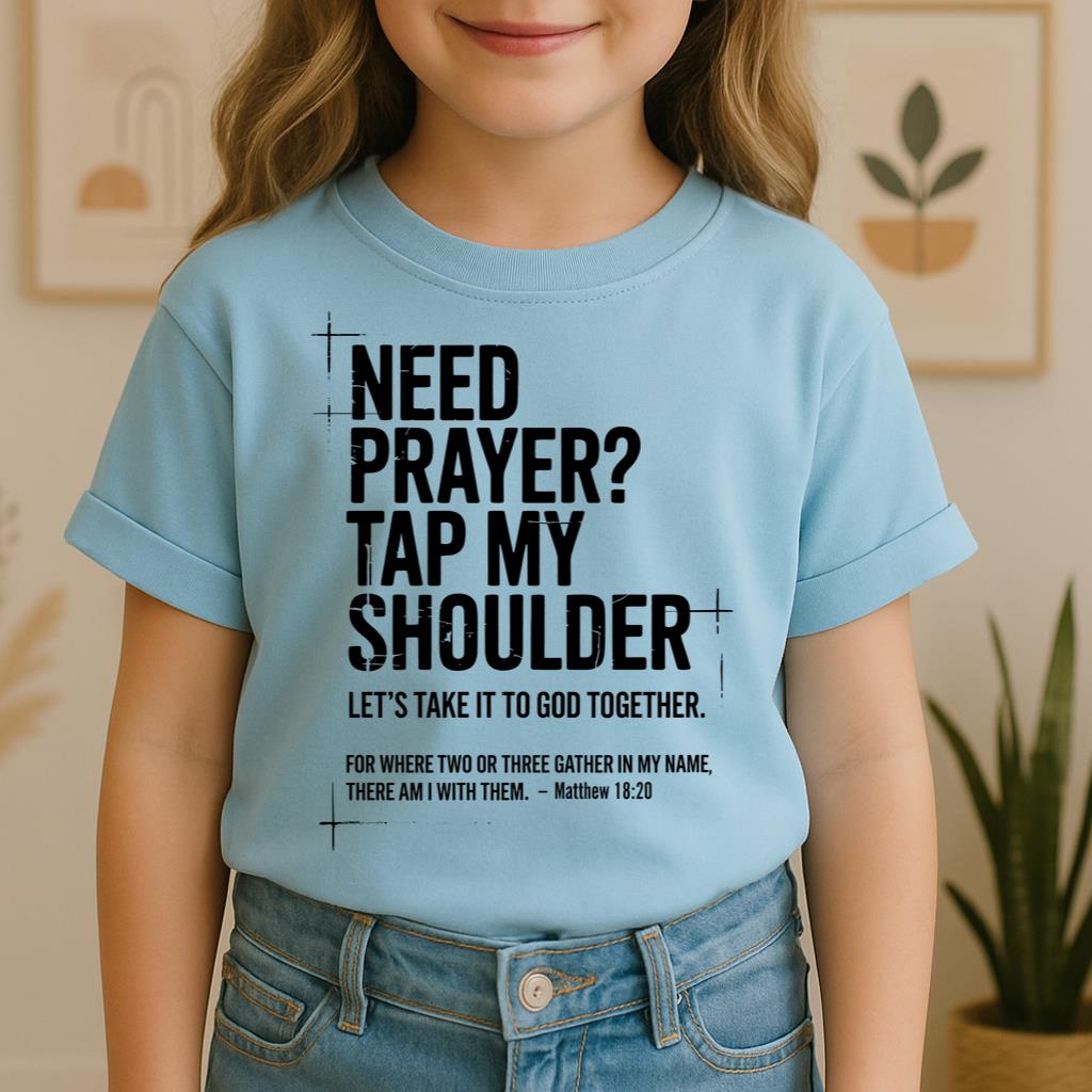 Need Prayer Tap My Shoulder 01