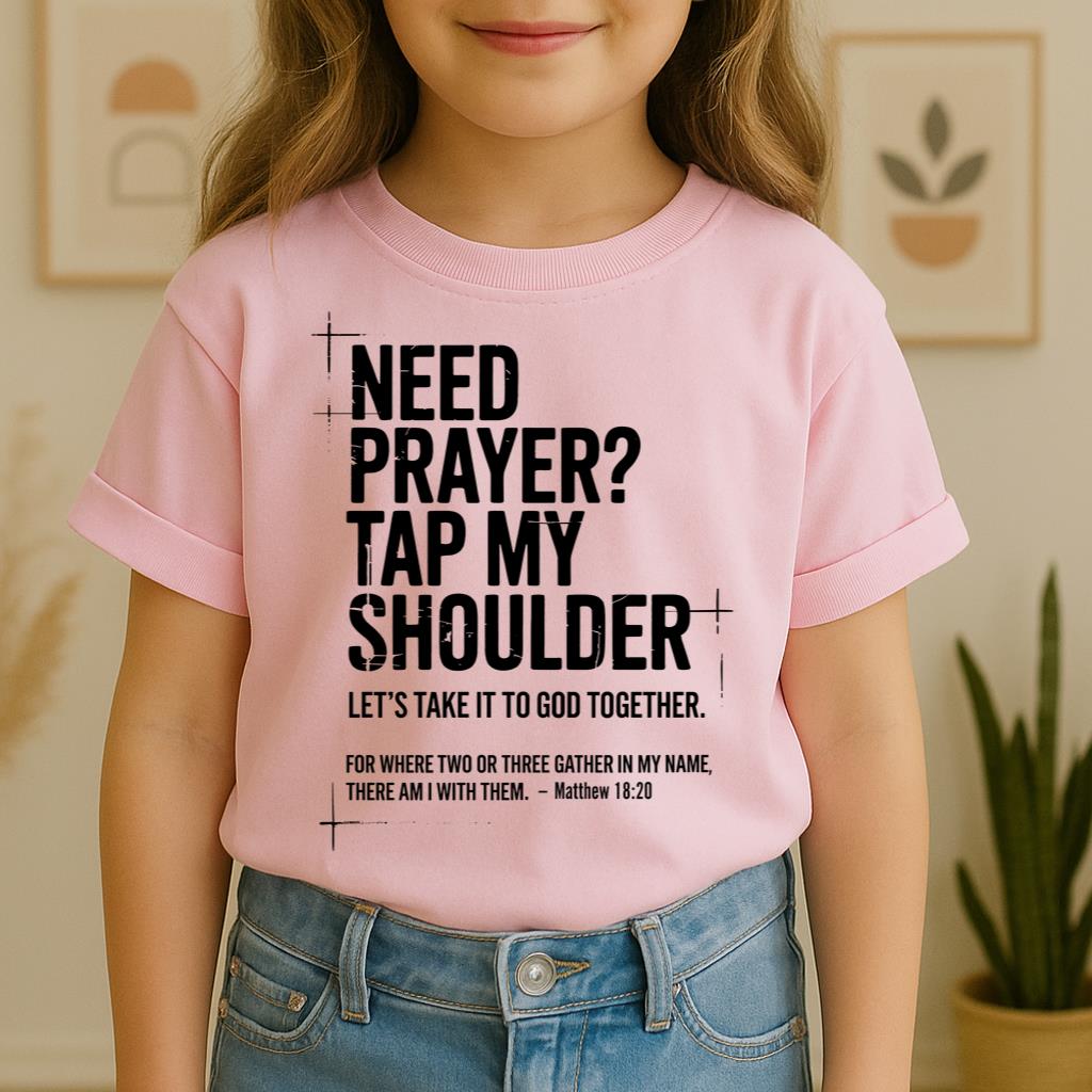 Need Prayer Tap My Shoulder 01