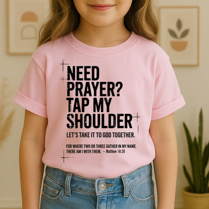 Need Prayer Tap My Shoulder 01