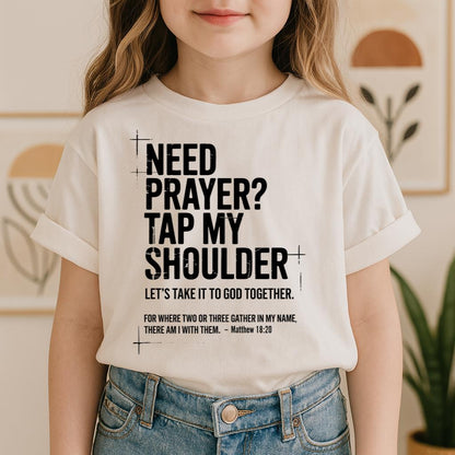 Need Prayer Tap My Shoulder 01
