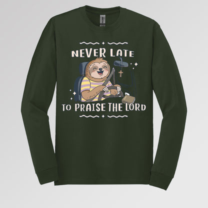 Never Late To Praise The Lord Bible 01