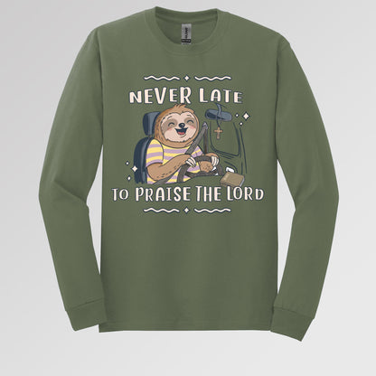 Never Late To Praise The Lord Bible 01