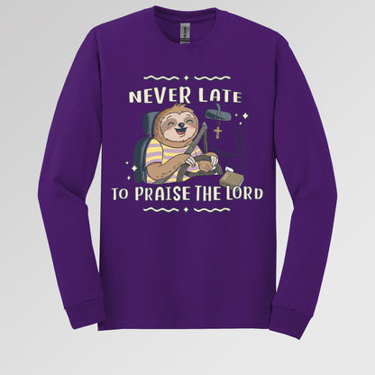 Never Late To Praise The Lord Bible 01