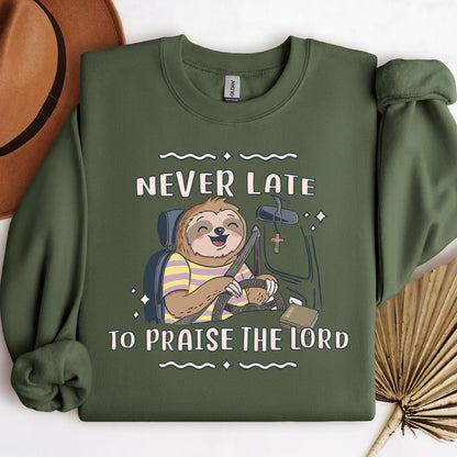 Never Late To Praise The Lord Bible 01