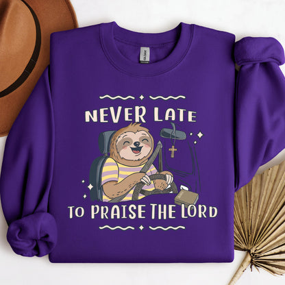 Never Late To Praise The Lord Bible 01