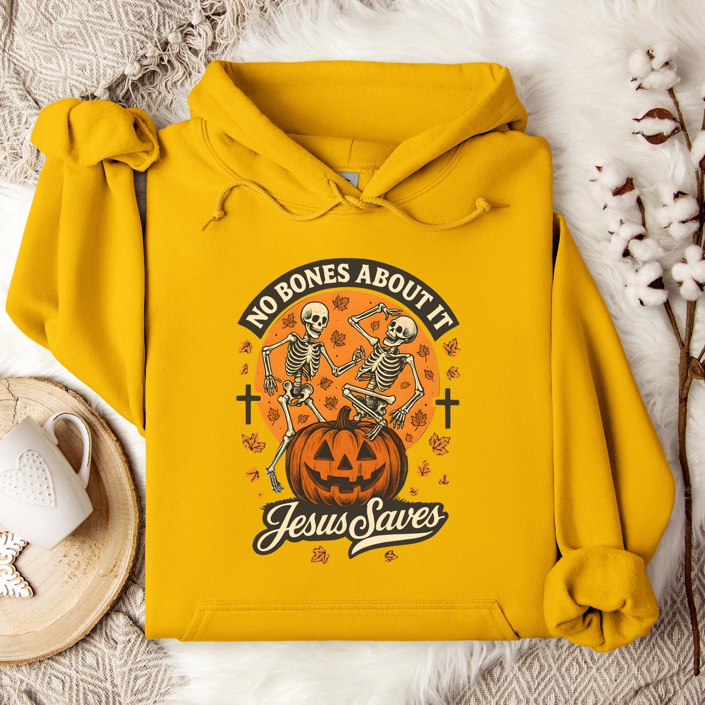 No Bones About It Jesus Saves 01 Hoodie