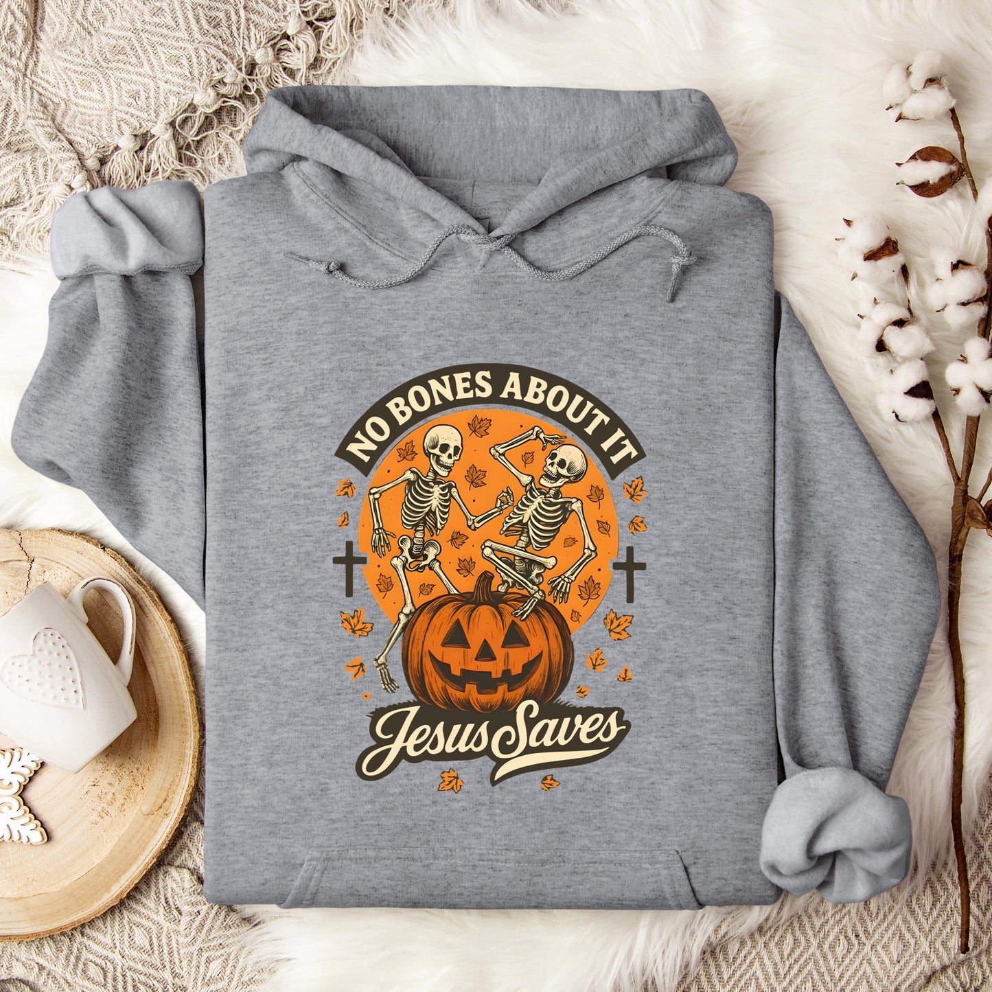 No Bones About It Jesus Saves 01 Hoodie