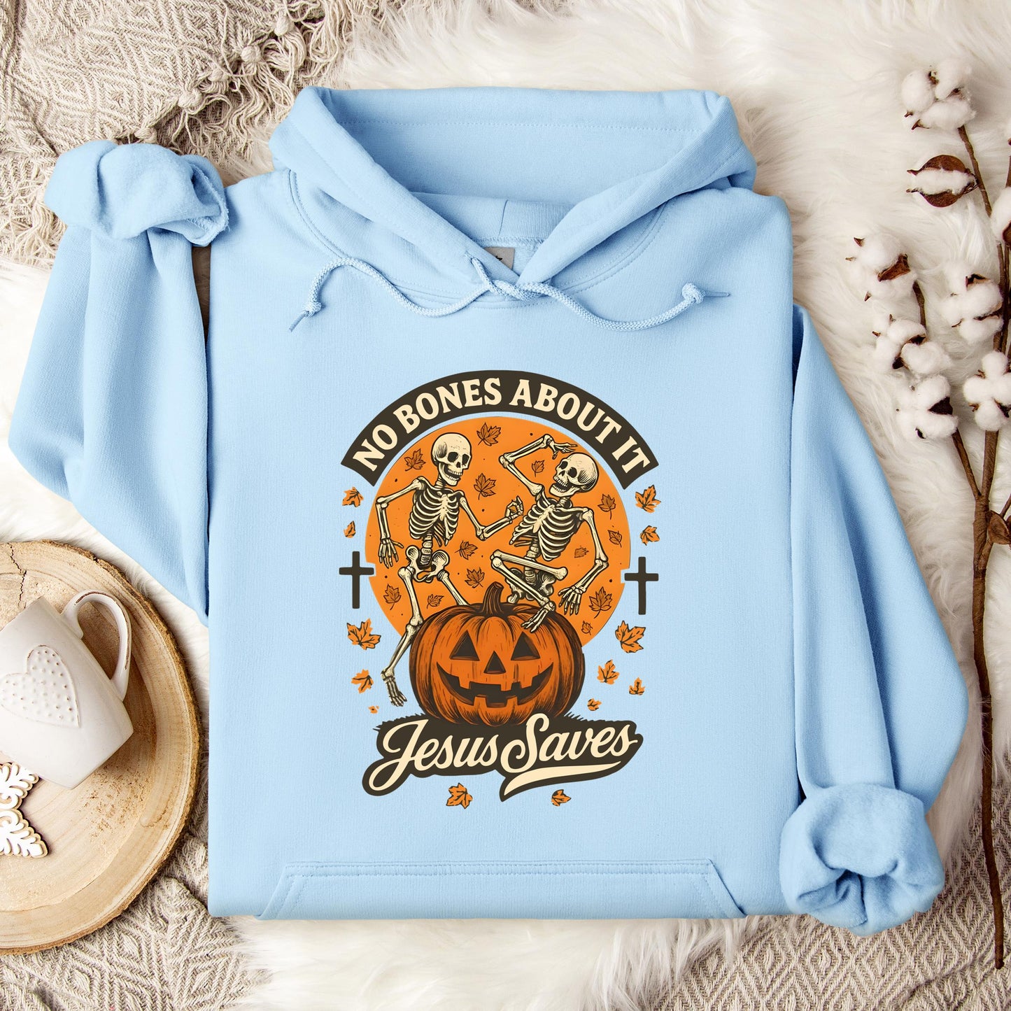 No Bones About It Jesus Saves 01 Hoodie