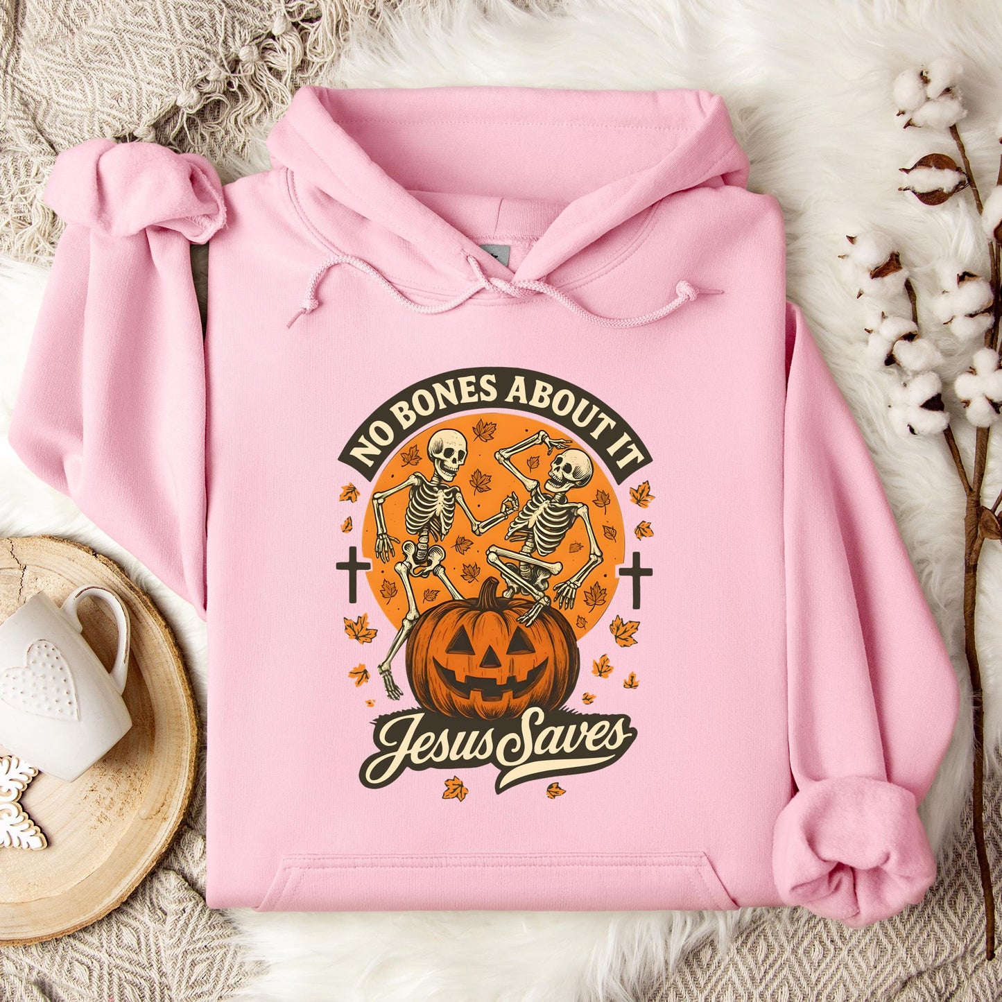 No Bones About It Jesus Saves 01 Hoodie