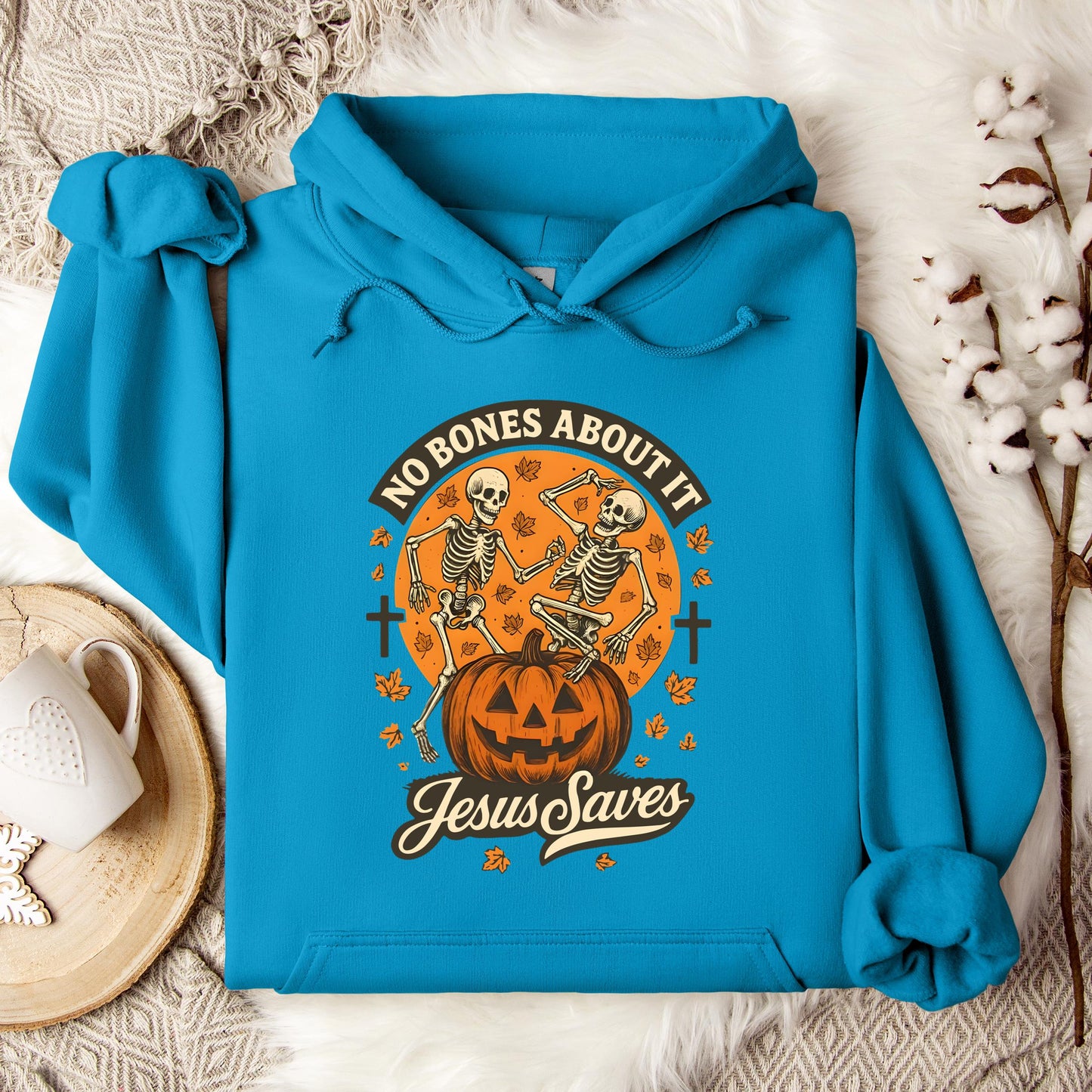 No Bones About It Jesus Saves 01 Hoodie