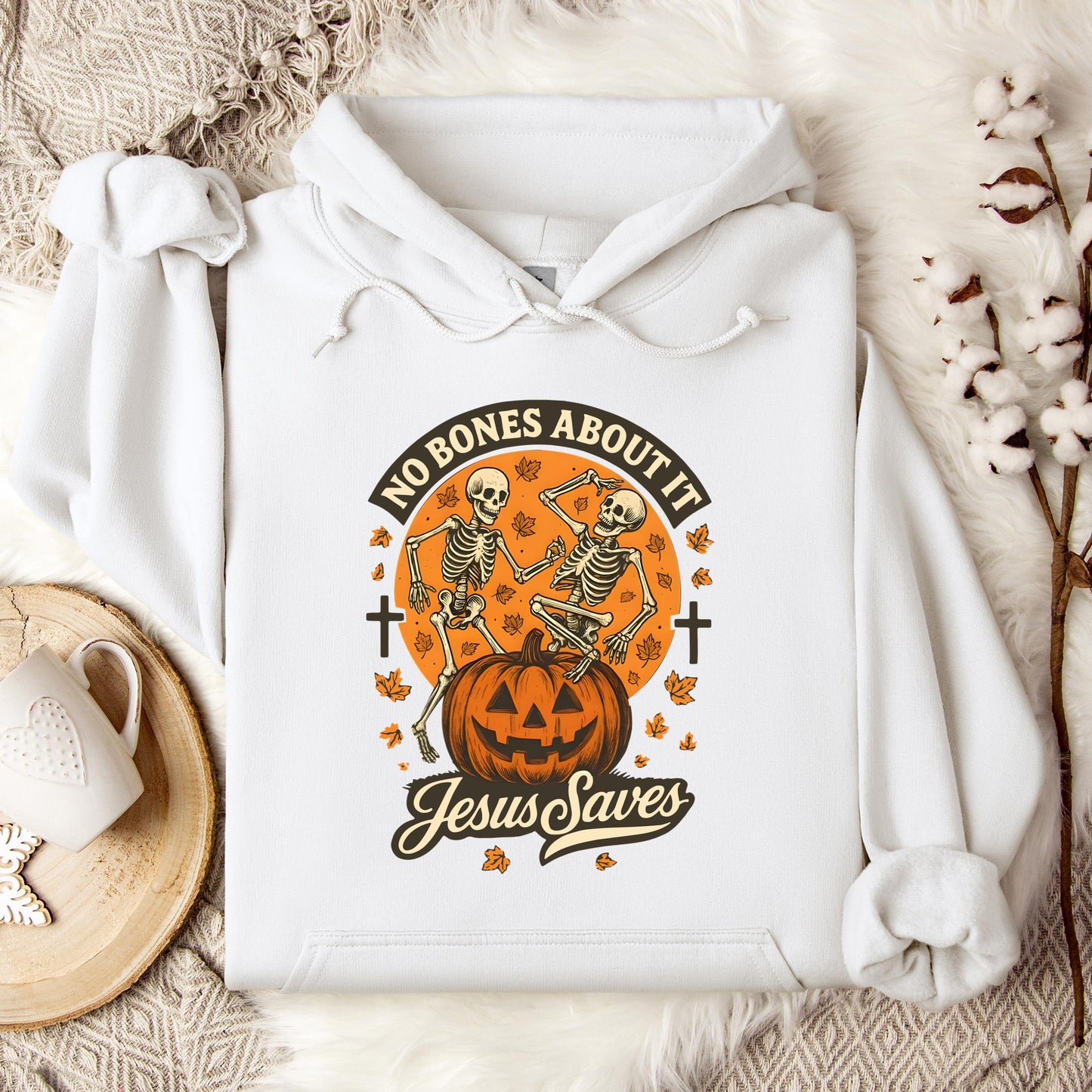 No Bones About It Jesus Saves 01 Hoodie