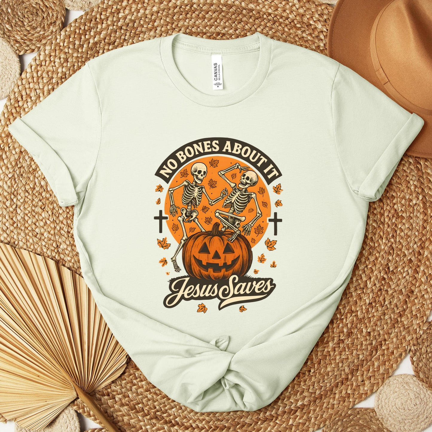 No Bones About It Jesus Saves 01 Premium T-shirt